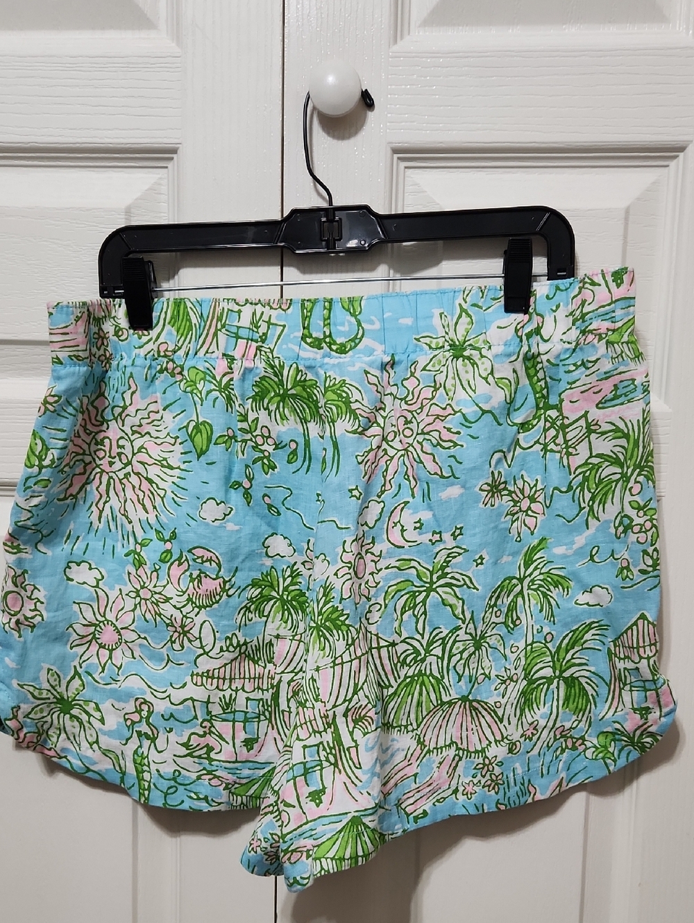 NWT Lilly Pulitzer Elodey Linen Short. Size XL - Picture 5 of 8